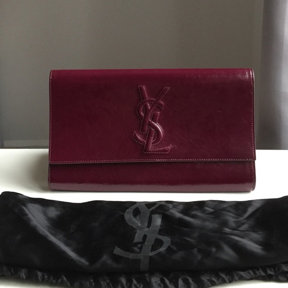 Yves Saint Laurent Handbags - 🎉SALE🎉YSL BELLE DE JOUR leather clutch bag.